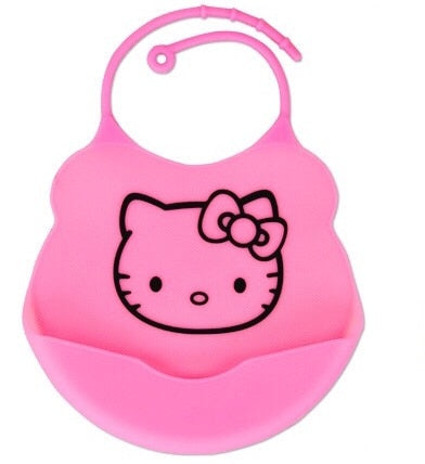 18colors new design Baby bibs waterproof silicone feeding baby saliva towel newborn cartoon waterproof aprons Baby Bibs