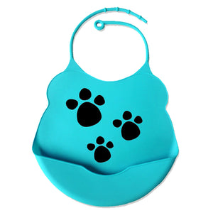 18colors new design Baby bibs waterproof silicone feeding baby saliva towel newborn cartoon waterproof aprons Baby Bibs