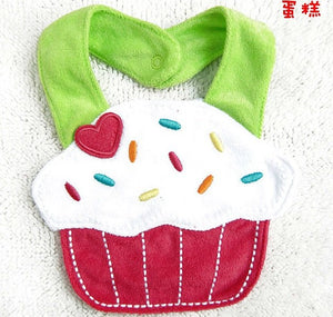 Baby Bibs 3 layers christmas bib for newborn to 3years Baby Towel babador bandanas Infant Apron bibs & burp cloths
