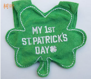 Baby Bibs 3 layers christmas bib for newborn to 3years Baby Towel babador bandanas Infant Apron bibs & burp cloths