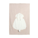 Rabbit Soft Warm Wool Swaddle Blankets
