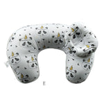 2Pcs Set 2017 Multifunction Nursing Pillow Maternity Pillow U-Shaped Breastfeeding Pillow Cotton Feeding Waist Support Cushion