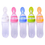 Toddler Silica Gel Feeding Bottle Spoon