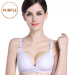 2018 Breast Feeding Cotton Maternity Bras Prevent Sagging Women Soutien Strip Print Nursing Bra Pregnant Underwear For Mom