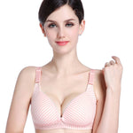 2018 Breast Feeding Cotton Maternity Bras Prevent Sagging Women Soutien Strip Print Nursing Bra Pregnant Underwear For Mom