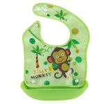 Cartoon Newborn Baby Bibs Silicone Waterproof  Baby Feeding Bib Boy Girl Bavoir Bib Infantil Menina Baberos Bebes Bandana Apron