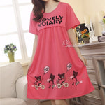 Sleepwear Pregnant Women Pajamas Nursing Nightgown