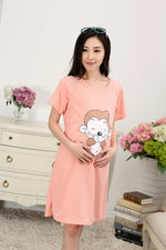 Sleepwear Pregnant Women Pajamas Nursing Nightgown