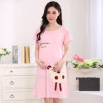 Sleepwear Pregnant Women Pajamas Nursing Nightgown