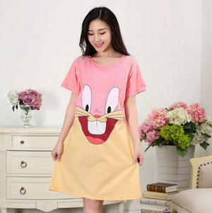Sleepwear Pregnant Women Pajamas Nursing Nightgown