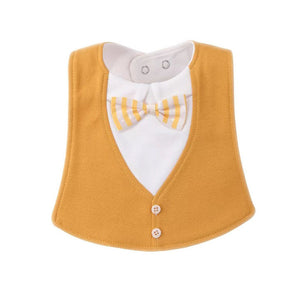 Bib Baby Bibs Baberos Babador Bavoir Slabber Waterproof Cotton Stripe printing Infant Cloths 0-24 months