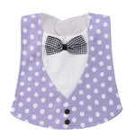 Bib Baby Bibs Baberos Babador Bavoir Slabber Waterproof Cotton Stripe printing Infant Cloths 0-24 months