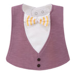 Bib Baby Bibs Baberos Babador Bavoir Slabber Waterproof Cotton Stripe printing Infant Cloths 0-24 months