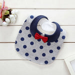2018 Lovely baby bib Toddler Infant burp cloths  cotton waterproof baberos Neonatal bibs