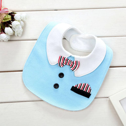 2018 Lovely baby bib Toddler Infant burp cloths  cotton waterproof baberos Neonatal bibs