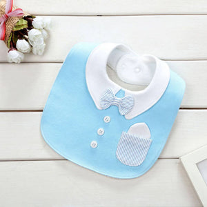 2018 Lovely baby bib Toddler Infant burp cloths  cotton waterproof baberos Neonatal bibs