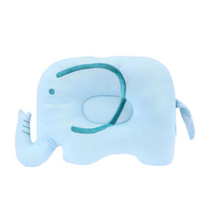 Baby Soft Shaping Pillow Cartoon Elephant Prevent Flat Head Sleeping Positioner Support Cushion Baby Bedding Room Decoration