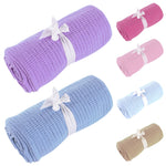 Baby Blanket Kids Summer Spring Soft Cotton Blankets Newborn Baby Swaddle Sleeping Bed Hole Wrap Children Bedding Bath Towels