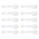 Baby Children Plastic Drawer Door Cabinet Cupboard Toilet Safety Locks Straps Baby Child Safety Care Lock Infant Protection