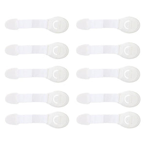 Baby Children Plastic Drawer Door Cabinet Cupboard Toilet Safety Locks Straps Baby Child Safety Care Lock Infant Protection