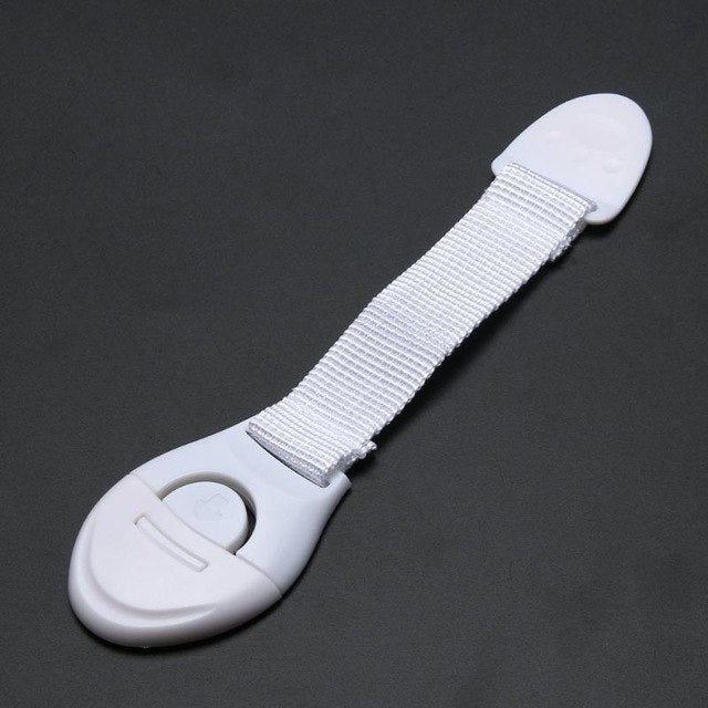 Baby Children Plastic Drawer Door Cabinet Cupboard Toilet Safety Locks Straps Baby Child Safety Care Lock Infant Protection