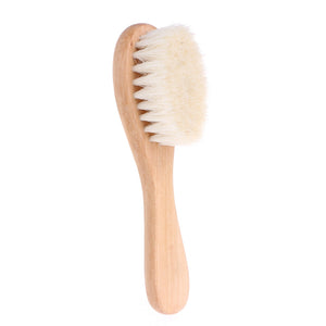 Wooden Handle Baby Hairbrush