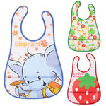 Baby EVA Waterproof Lunch Feeding Bibs Newborn Baby Cute Cartoon Feeding Cloth Towels Children Apron Kids Feeding Accessories