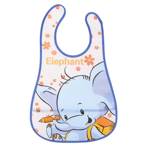 Baby EVA Waterproof Lunch Feeding Bibs Newborn Baby Cute Cartoon Feeding Cloth Towels Children Apron Kids Feeding Accessories