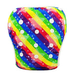 Ohbabyka Baby Swim Diaper Waterproof Adjustable Cloth Diapers Pool Pant Swimming Diaper Cover Reusable Washable Baby Nappies