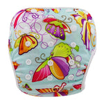 Ohbabyka Baby Swim Diaper Waterproof Adjustable Cloth Diapers Pool Pant Swimming Diaper Cover Reusable Washable Baby Nappies