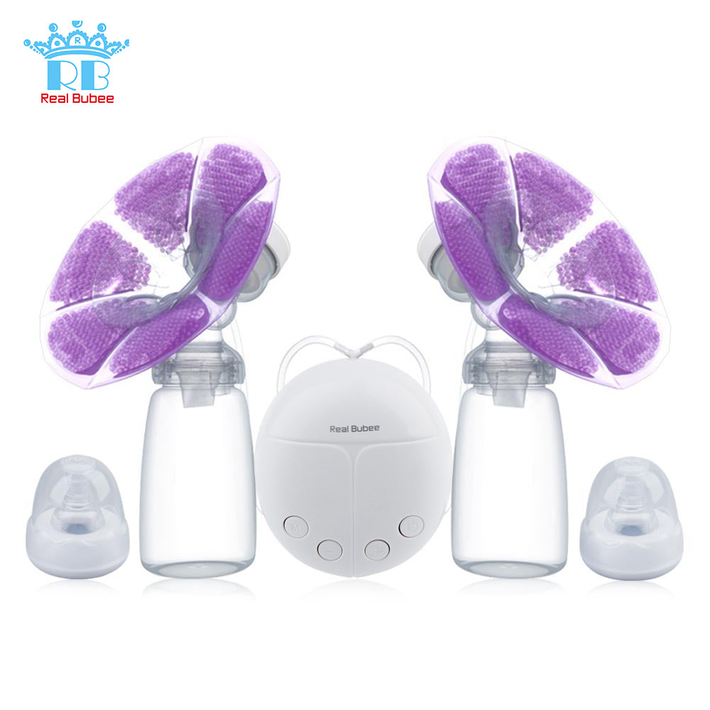 Electric Breast Pump With Milk Bottle USB BPA free