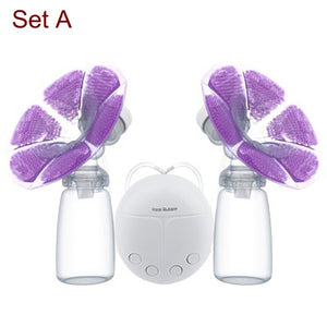 Electric Breast Pump With Milk Bottle USB BPA free
