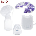 Electric Breast Pump With Milk Bottle USB BPA free