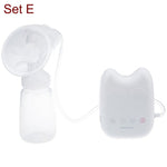 Electric Breast Pump With Milk Bottle USB BPA free