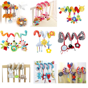 Rattle Bed Crib Car Hanging Plush Appease Toys