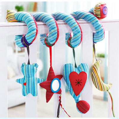 Rattle Bed Crib Car Hanging Plush Appease Toys