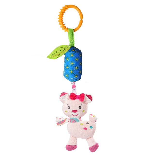 Rattle Bed Crib Car Hanging Plush Appease Toys