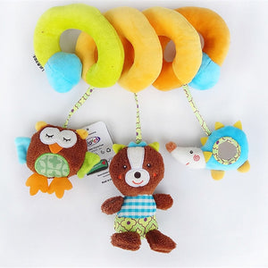 Rattle Bed Crib Car Hanging Plush Appease Toys