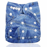 Bear Leader Baby Nappies 2018 Cartoon Unisex One Size Baby Washable Cloth Nappy Reusable Pocket Diaper Suit 0-2 years 3-15kg