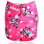 Bear Leader Baby Nappies 2018 Cartoon Unisex One Size Baby Washable Cloth Nappy Reusable Pocket Diaper Suit 0-2 years 3-15kg