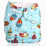 Bear Leader Baby Nappies 2018 Cartoon Unisex One Size Baby Washable Cloth Nappy Reusable Pocket Diaper Suit 0-2 years 3-15kg