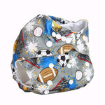 Bear Leader Baby Nappies 2018 Cartoon Unisex One Size Baby Washable Cloth Nappy Reusable Pocket Diaper Suit 0-2 years 3-15kg