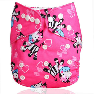 Bear Leader Baby Nappies 2018 Cartoon Unisex One Size Baby Washable Cloth Nappy Reusable Pocket Diaper Suit 0-2 years 3-15kg
