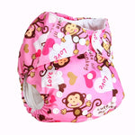 Bear Leader Baby Nappies 2018 Cartoon Unisex One Size Baby Washable Cloth Nappy Reusable Pocket Diaper Suit 0-2 years 3-15kg
