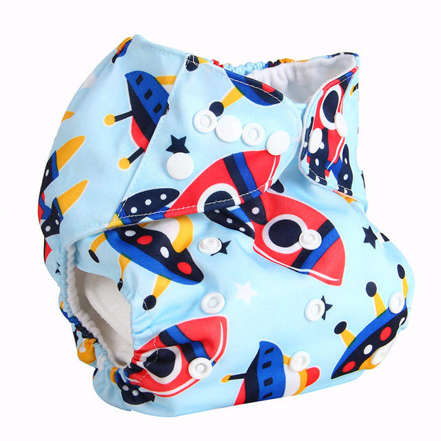 Bear Leader Baby Nappies 2018 Cartoon Unisex One Size Baby Washable Cloth Nappy Reusable Pocket Diaper Suit 0-2 years 3-15kg