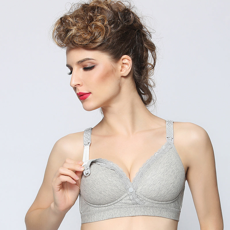 2018 New Maternity nursing bra Cotton Breastfeeding bra for Pregnant women Pregnancy Breast feeding underwear clothing