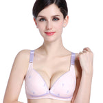 2018 Cotton Breastfeeding Maternity Bra Nursing Bras for pregnant women front opening Pregnancy feeding bra underwear clothing