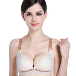 2018 Cotton Breastfeeding Maternity Bra Nursing Bras for pregnant women front opening Pregnancy feeding bra underwear clothing