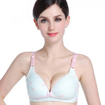 2018 Cotton Breastfeeding Maternity Bra Nursing Bras for pregnant women front opening Pregnancy feeding bra underwear clothing
