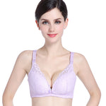 2018 NEW Pregnant Underwear Clothes Lace Maternity Nursing Bra Front Button Cotton Breastfeeding bra For Pregnant women Clothing